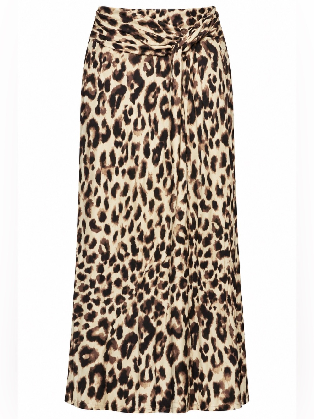 Chicos leopard print maxi skirt, medium, Chicos size 1